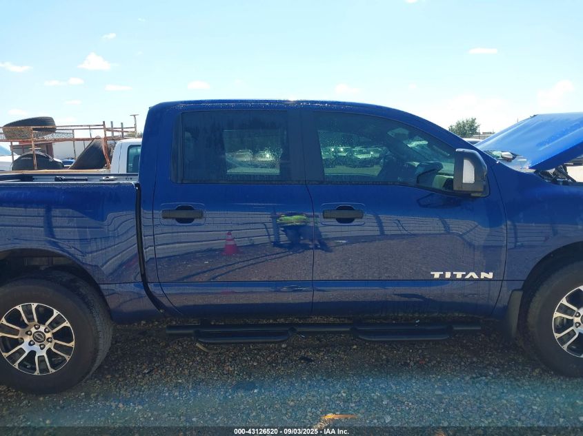2024 Nissan Titan Sv 4X4 VIN: 1N6AA1ED9RN113378 Lot: 43126520