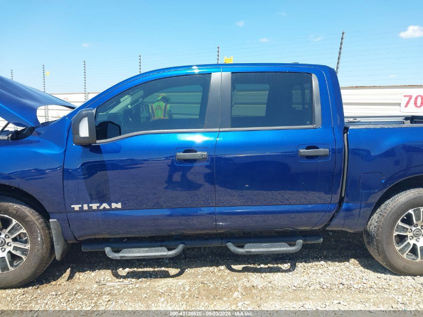 2024 Nissan Titan Sv 4X4 VIN: 1N6AA1ED9RN113378 Lot: 43126520