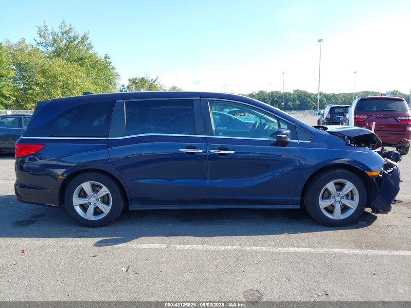 2018 Honda Odyssey Ex-L VIN: 5FNRL6H73JB070288 Lot: 43126625