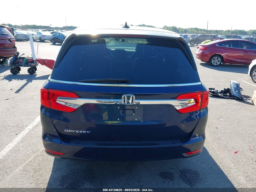2018 Honda Odyssey Ex-L VIN: 5FNRL6H73JB070288 Lot: 43126625
