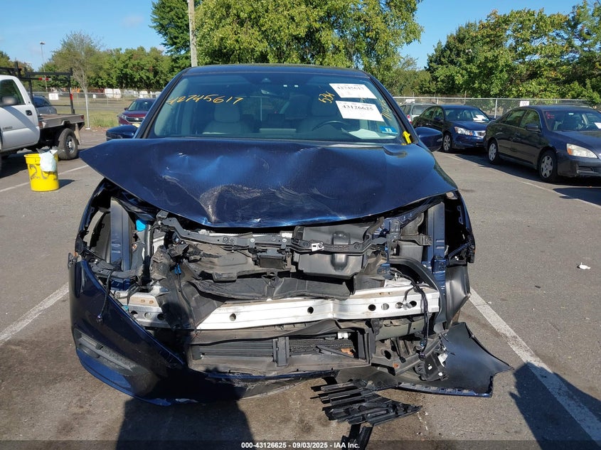 2018 Honda Odyssey Ex-L VIN: 5FNRL6H73JB070288 Lot: 43126625