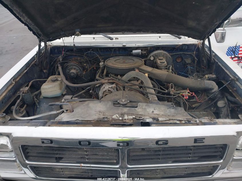 DODGE W-SERIES 1993 1B7HM16Y4PS239267 Photo 10