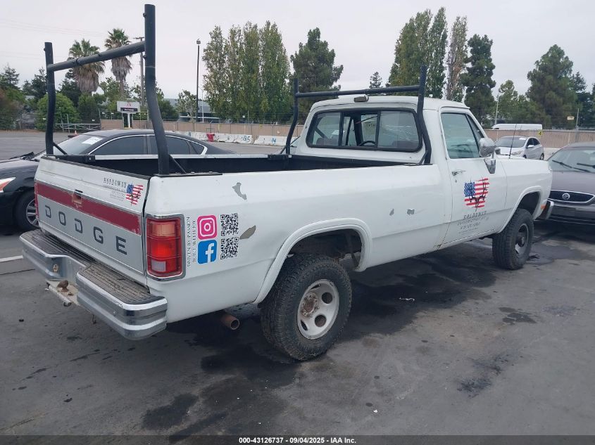 DODGE W-SERIES 1993 1B7HM16Y4PS239267 Photo 4