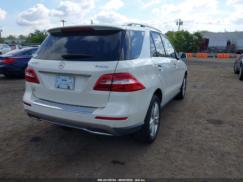 2014 MERCEDES-BENZ ML 350 4MATIC - 4JGDA5HB4EA384346