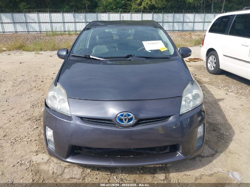 2011 Toyota Prius Three VIN: JTDKN3DU4B0292196 Lot: 43126798