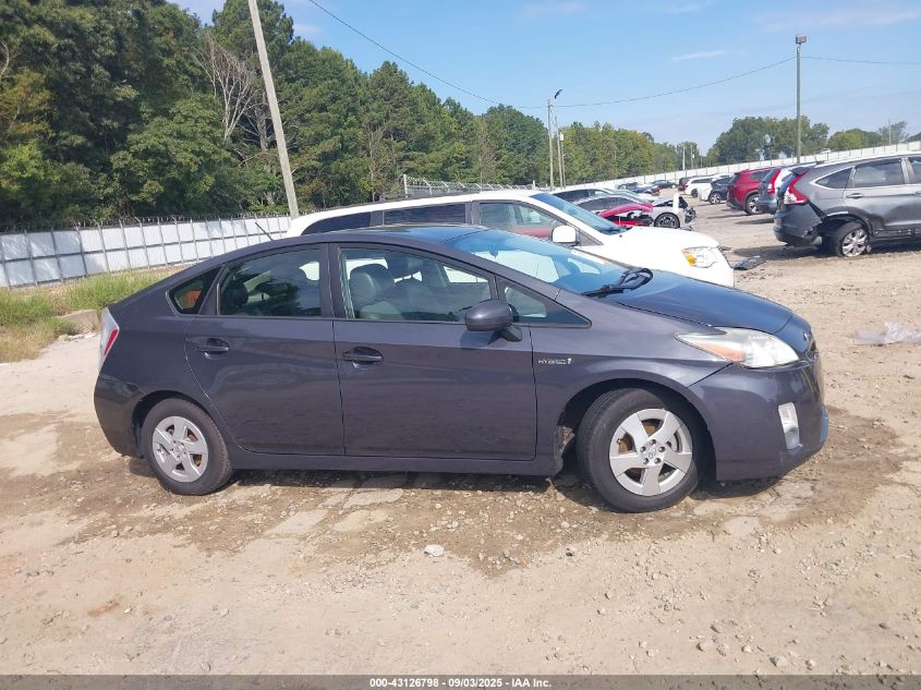 2011 Toyota Prius Three VIN: JTDKN3DU4B0292196 Lot: 43126798