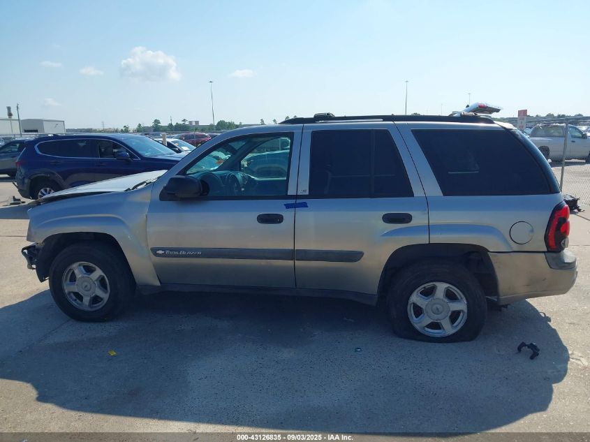 2003 Chevrolet Trailblazer Ls VIN: 1GNDS13SX32351030 Lot: 43126835