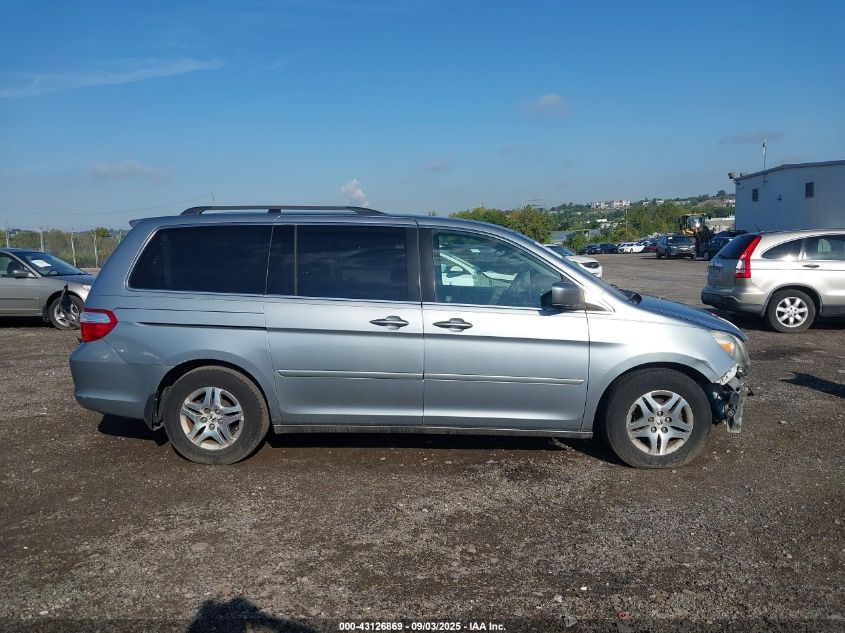 2005 Honda Odyssey Ex-L VIN: 5FNRL38655B136769 Lot: 43126869