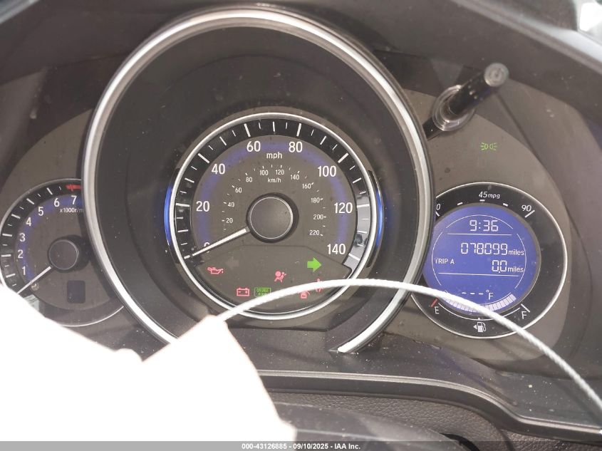 2019 Honda Fit Lx VIN: 3HGGK5H49KM732223 Lot: 43126885