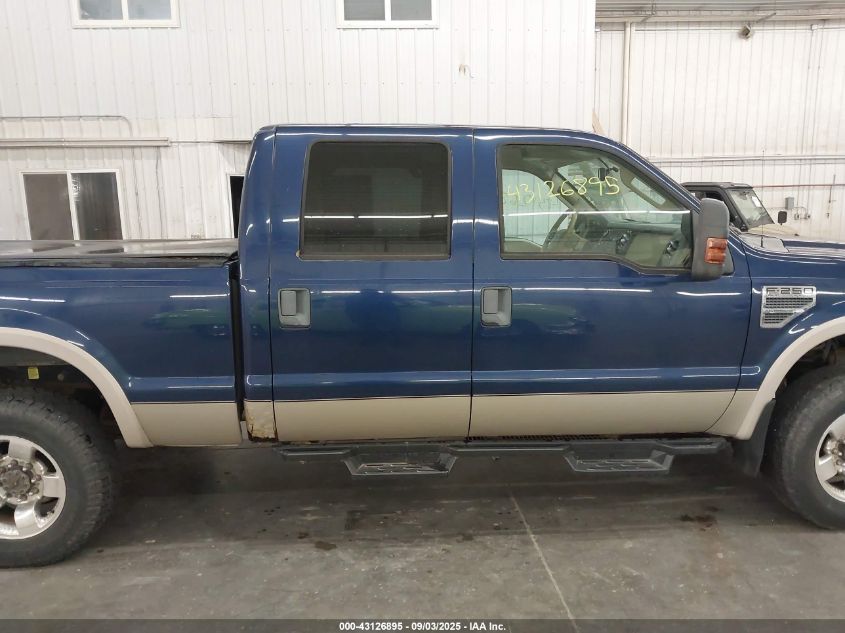 2008 Ford F-250 Lariat VIN: 1FTSW21Y28ED48775 Lot: 43126895