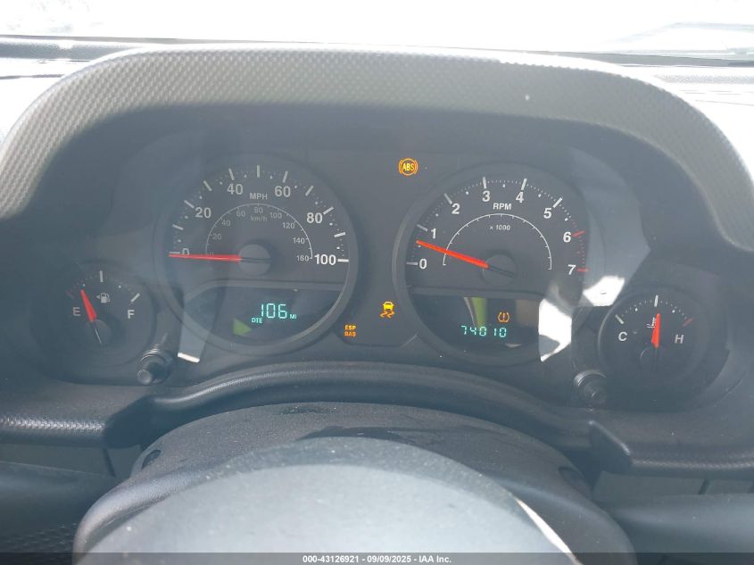 2009 Jeep Wrangler Unlimited X VIN: 1J4GA39119L744575 Lot: 43126921