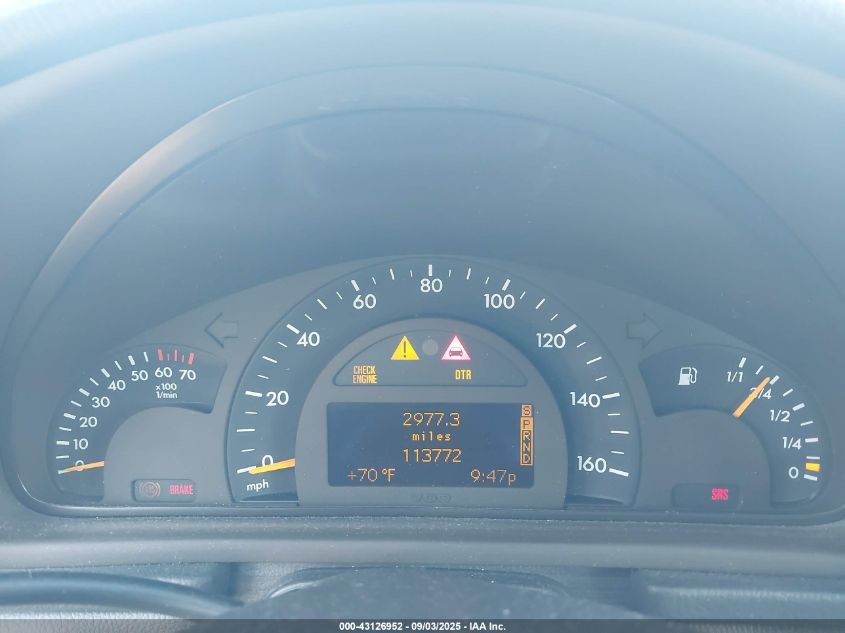 2002 Mercedes-Benz C 240 VIN: WDBRF61J82F261195 Lot: 43126952