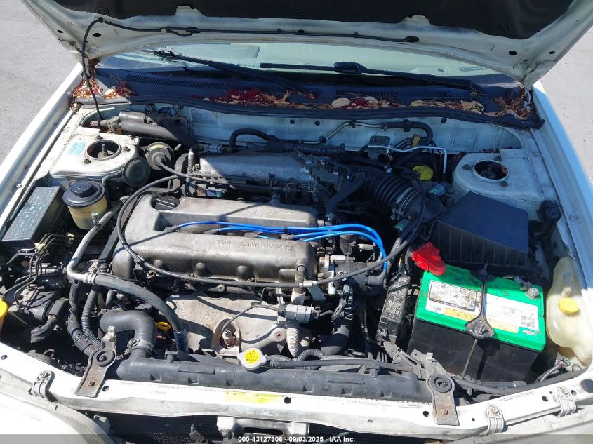 2000 Infiniti G20 Luxury/Touring VIN: JNKCP11A7YT301329 Lot: 43127306