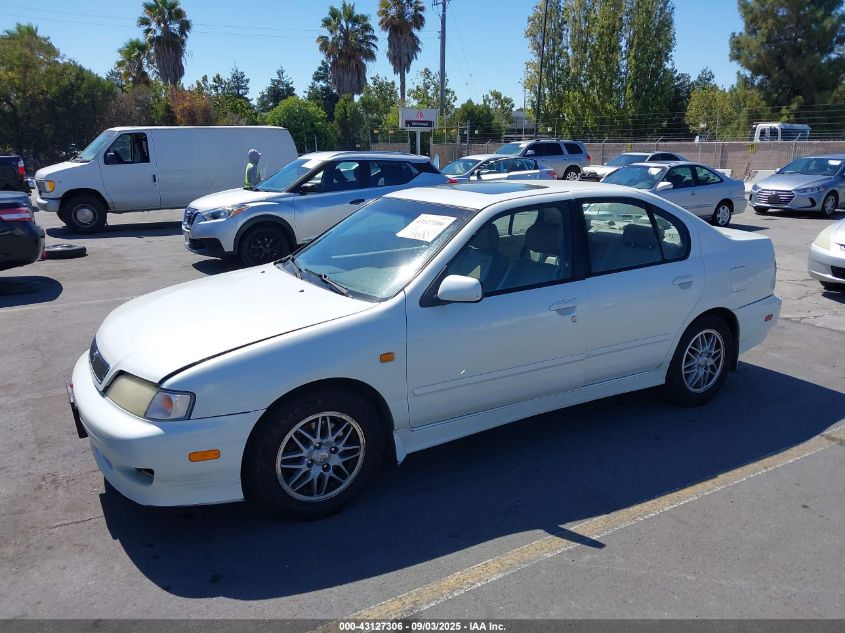 2000 Infiniti G20 Luxury/Touring VIN: JNKCP11A7YT301329 Lot: 43127306