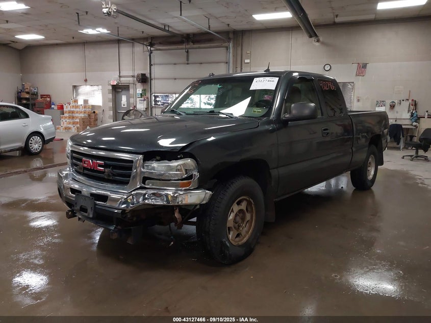 2004 GMC Sierra 1500 Slt grey truck gasoline 2GTEK19T341247820 photo #3