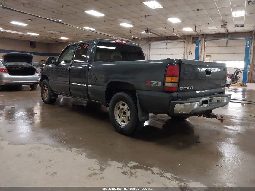 2004 GMC Sierra 1500 Slt grey truck gasoline 2GTEK19T341247820 photo #4