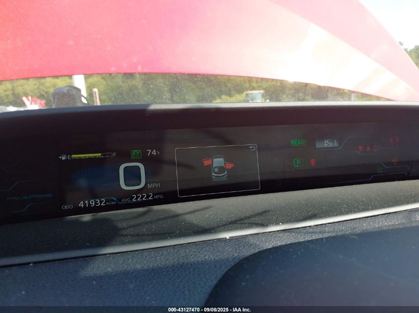 2019 Toyota Prius Prime Premium VIN: JTDKARFP5K3105326 Lot: 43127470