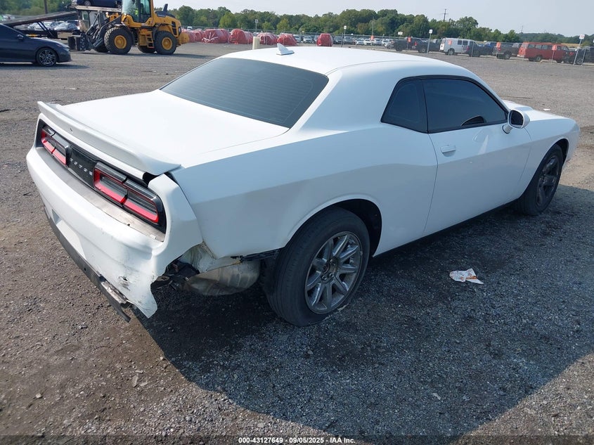 Vin: 2c3cdzbg7fh789367, lot: 43621972, dodge challenger sxt plus 20154