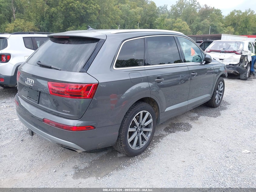 Vin: wa1lhaf7xjd034001, lot: 43622153, audi q7 2.0t premium 20184