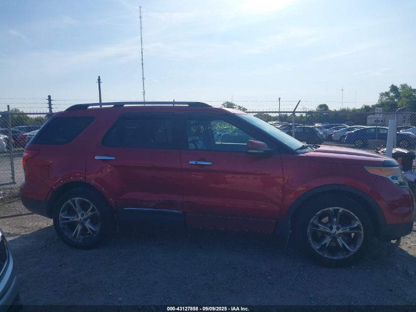 2012 Ford Explorer Limited VIN: 1FMHK7F80CGA08142 Lot: 43127858