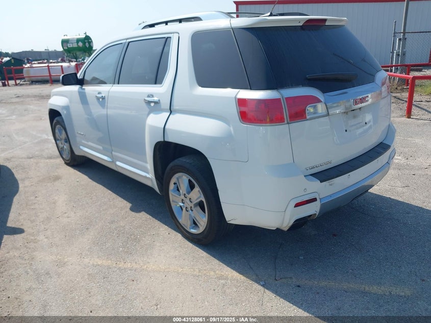 Vin: 2gkalyek6d6332322, lot: 43622385, gmc terrain denali 20133