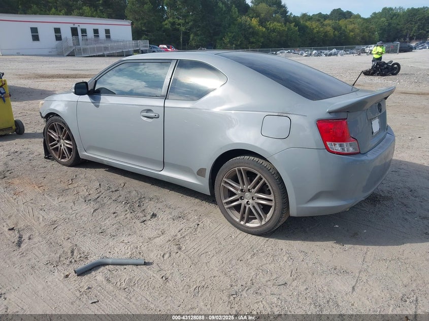 2012 Scion Tc silver coupe gasoline JTKJF5C71C3043654 photo #4