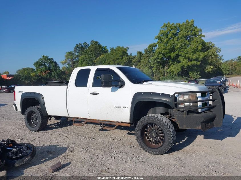 2008 Chevrolet Silverado 2500Hd Lt1 VIN: 1GCHK29K58E127824 Lot: 43128109