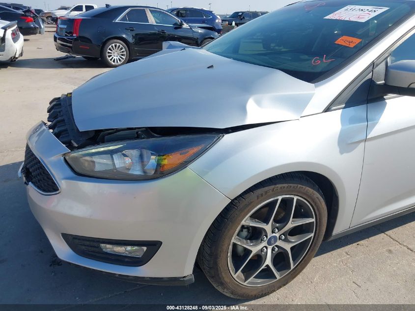 2017 Ford Focus Sel VIN: 1FADP3M25HL341484 Lot: 43128248