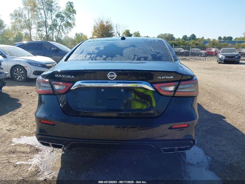2019 Nissan Maxima 3.5 Platinum VIN: 1N4AA6AV3KC382109 Lot: 43128283