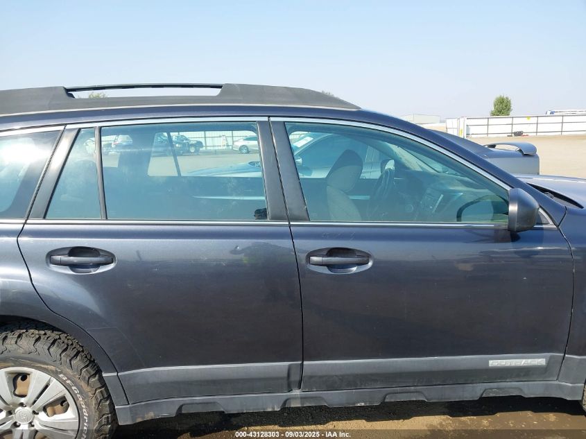 2011 Subaru Outback 2.5I VIN: 4S4BRBAC7B3386478 Lot: 43128303