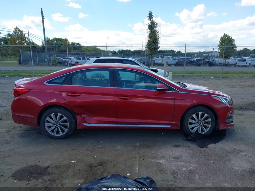 2017 HYUNDAI SONATA SPORT - 5NPE34AF1HH524439