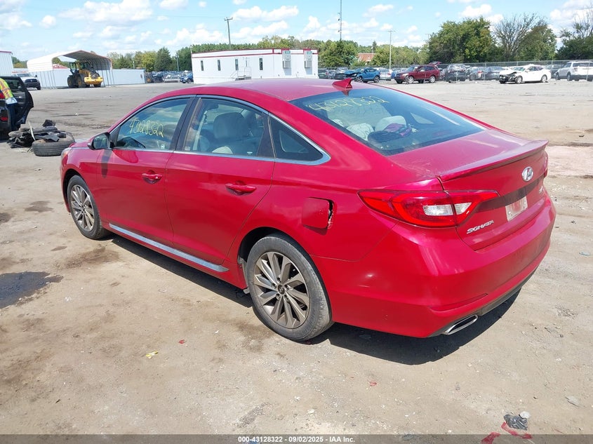 2017 HYUNDAI SONATA SPORT - 5NPE34AF1HH524439