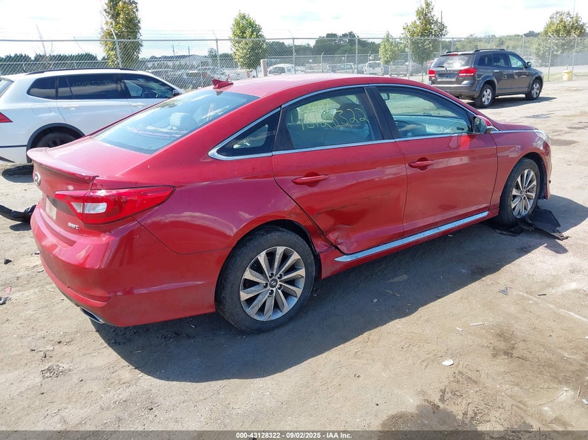 2017 HYUNDAI SONATA SPORT - 5NPE34AF1HH524439