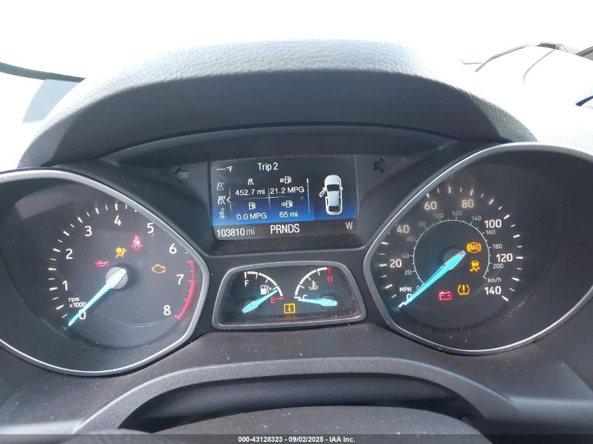 2017 Ford Escape S VIN: 1FMCU0F79HUD83099 Lot: 43128323