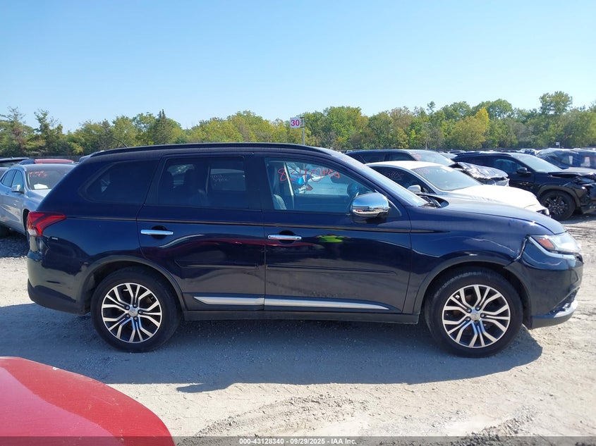 2016 Mitsubishi Outlander Sel VIN: JA4AZ3A35GZ036707 Lot: 43128340