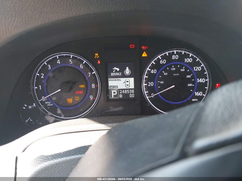 2011 Infiniti G37 Journey VIN: JN1CV6APXBM509301 Lot: 43128384