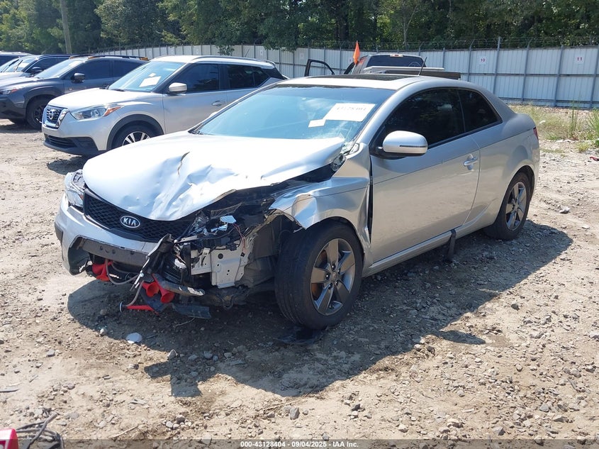 Vin: knafu6a25c5518207, lot: 43622728, kia forte koup ex 20122