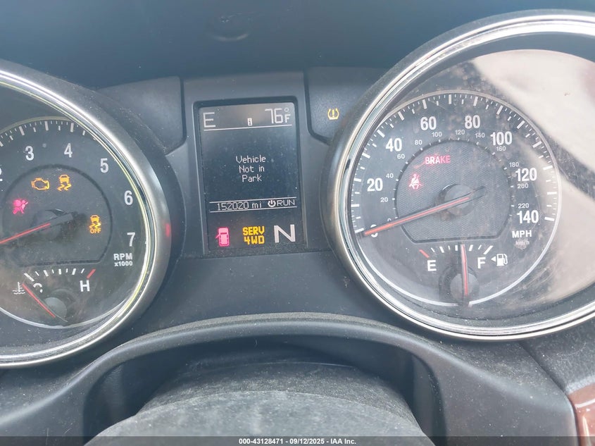 2013 JEEP GRAND CHEROKEE LIMITED - 1C4RJFBG2DC656111