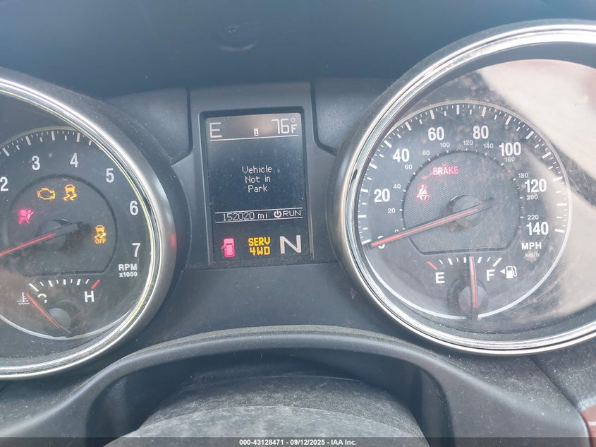 2013 JEEP GRAND CHEROKEE LIMITED - 1C4RJFBG2DC656111