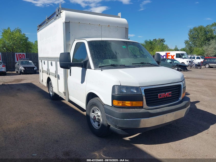 2018 GMC Savana Work Van white other null 1GD07RFG9J123517 photo #1