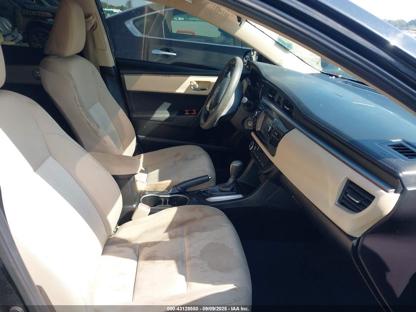 2014 TOYOTA COROLLA LE PLUS - 5YFBURHE9EP013330