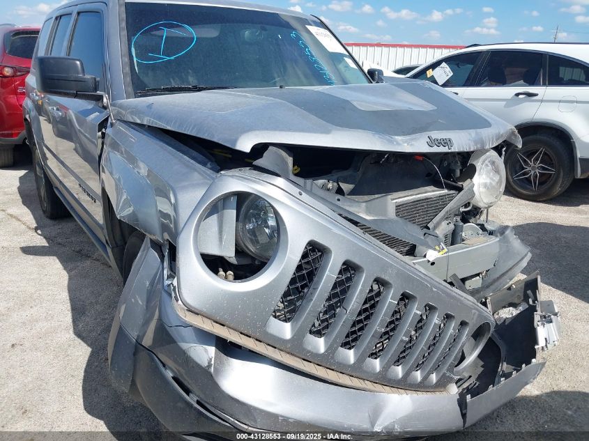 2016 Jeep Patriot Sport Se VIN: 1C4NJPBA6GD748224 Lot: 43128553