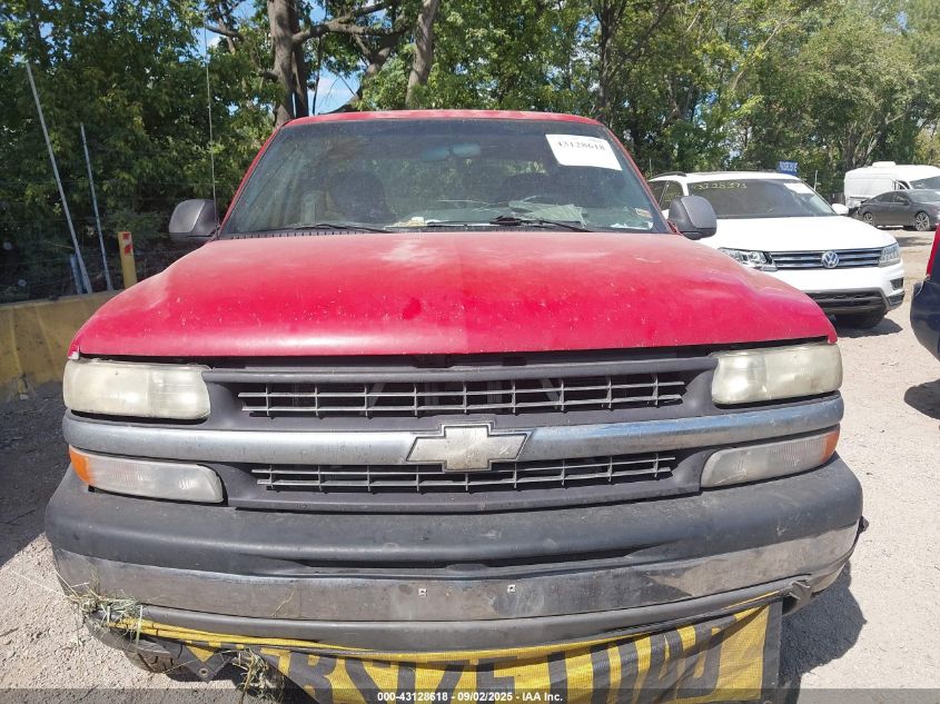 2000 Chevrolet Silverado 1500 Ls VIN: 1GCEK19T7YE208331 Lot: 43128618