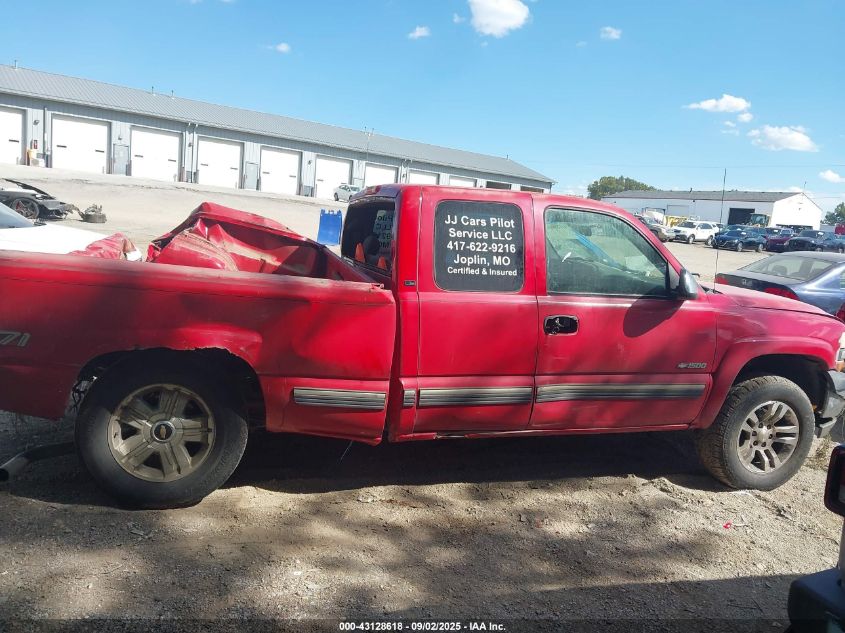 2000 Chevrolet Silverado 1500 Ls VIN: 1GCEK19T7YE208331 Lot: 43128618