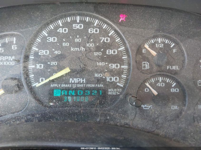 2000 Chevrolet Silverado 1500 Ls VIN: 1GCEK19T7YE208331 Lot: 43128618