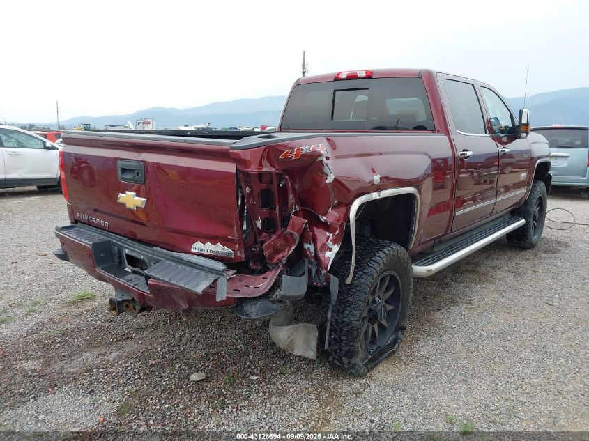 2016 Chevrolet Silverado 3500Hd High Country VIN: 1GC4K1E85GF166330 Lot: 43128694