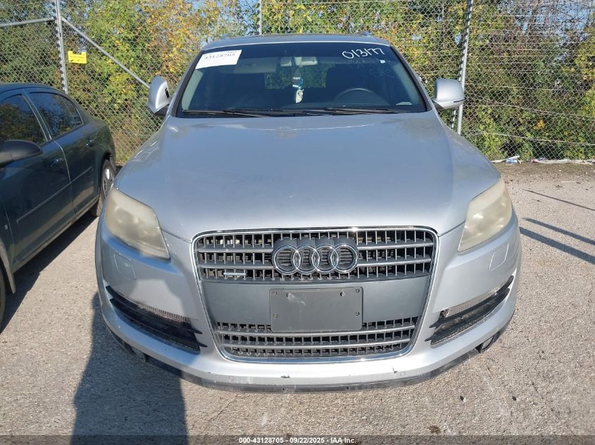 2008 Audi Q7 3.6 Premium VIN: WA1BY74L78D013177 Lot: 43128705