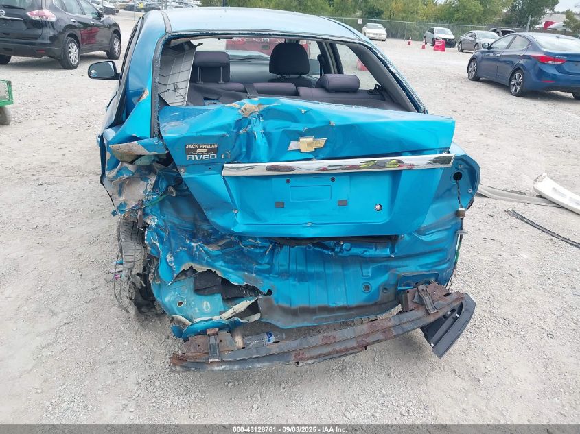 2009 Chevrolet Aveo Lt VIN: KL1TD56E79B617986 Lot: 43128761