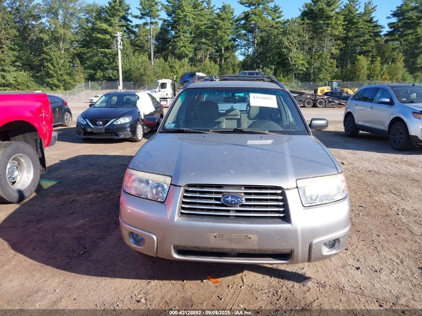 2006 Subaru Forester 2.5X VIN: JF1SG63646H759886 Lot: 43128892