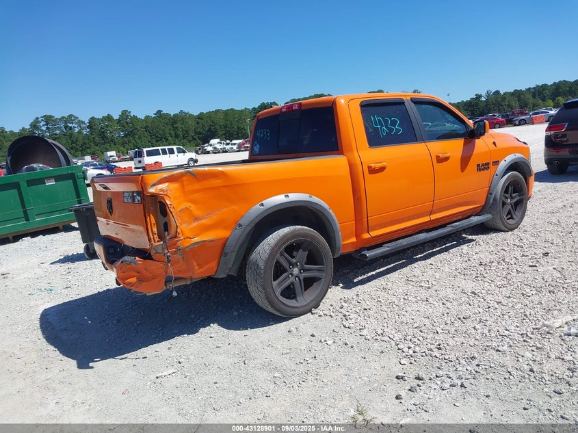 2017 RAM 1500 SPORT  4X2 5'7 BOX 1C6RR6MT0HS555882